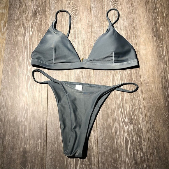 Gray Bikini - Picture 1 of 4